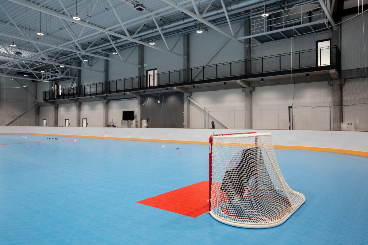 Pirmā Baltijā Inline hokeja halle iekštelpās